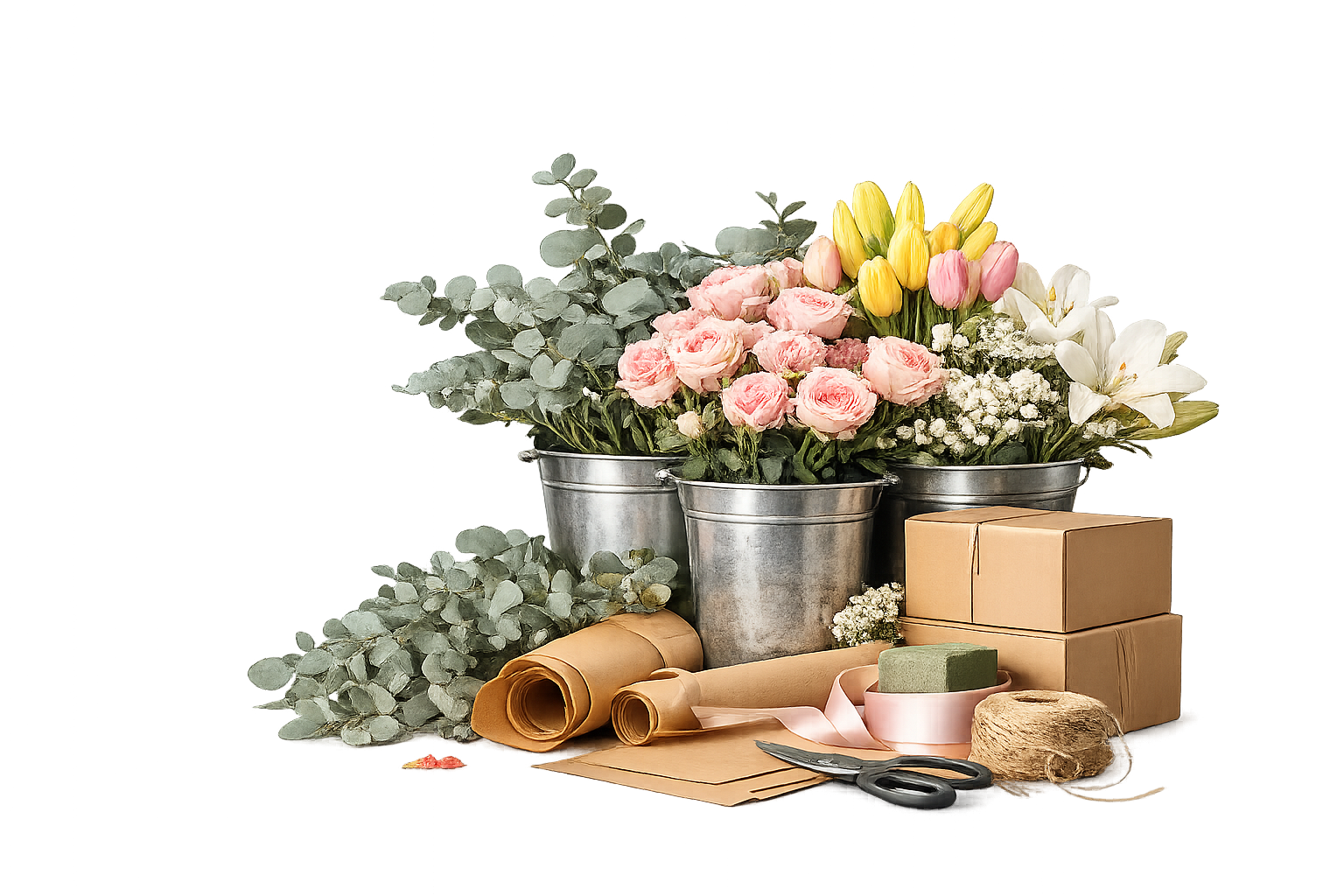Flores Frescas para Profissionais
