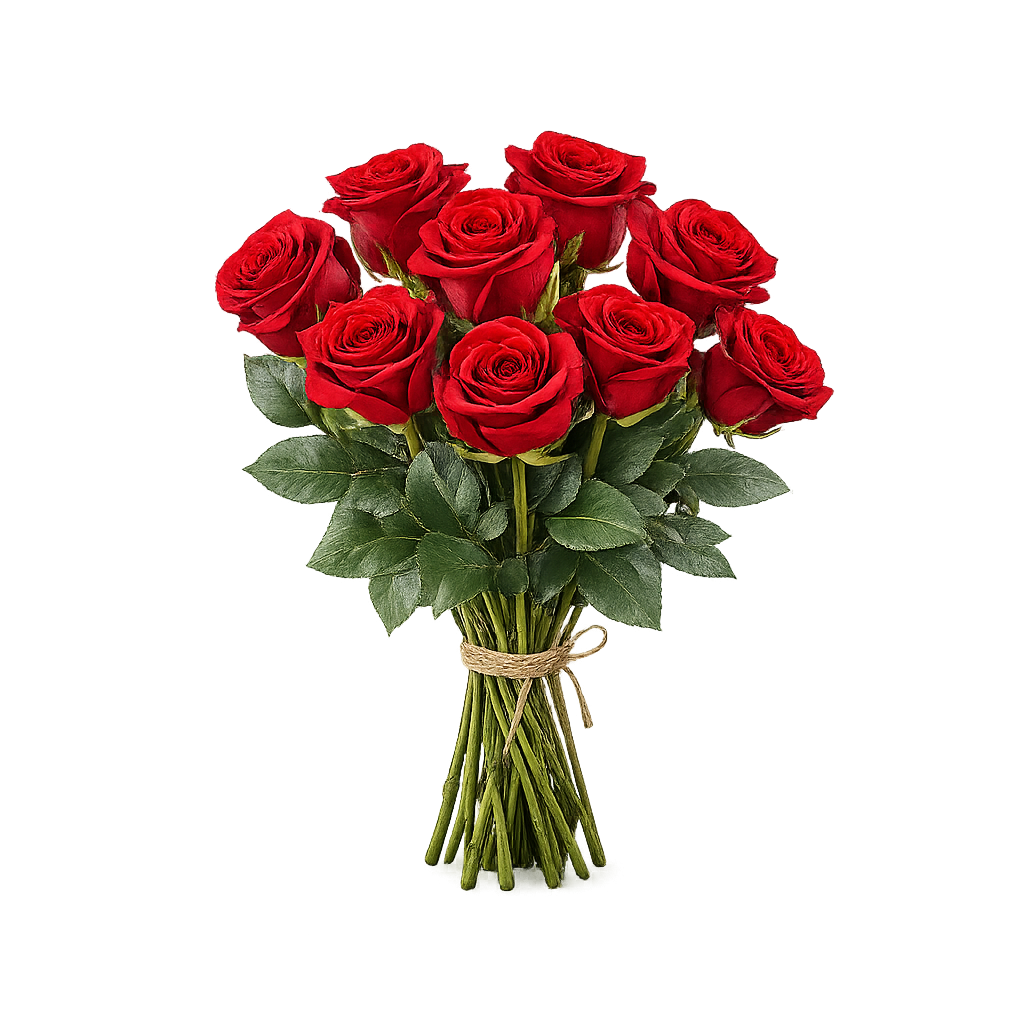 Rosa Vermelha Premium (10 hastes)