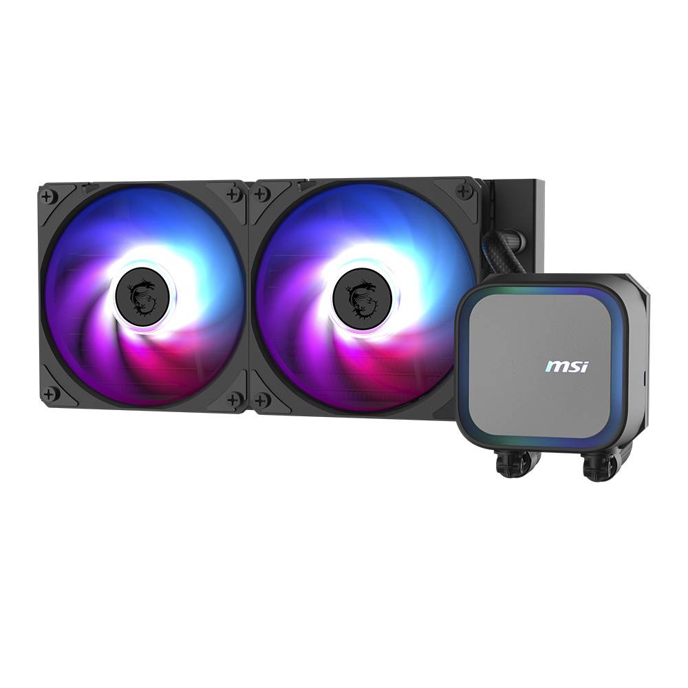 Water Cooler CPU MSI MAG CoreLiquid A13 240mm ARGB All-In-One Preto